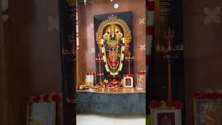 Simple but beautiful pooja mandhir design #interiordesign #interior #home #devotional SRIKAS INTERIO