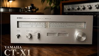 YAMAHA CT-X1】良品ヴィンテージチューナーですがAM受信NGのジャンク