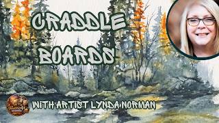 Give a Watercolour New Life | Lynda Norman’s Wood Cradle Board Method
