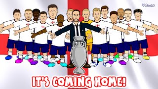 🏆England beat Denmark!🏆 (2-1 Euro 2020 Final vs Italy Song Goals Highlights Kane Sterling)