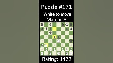 Daily Chess Puzzle no.171 #shorts