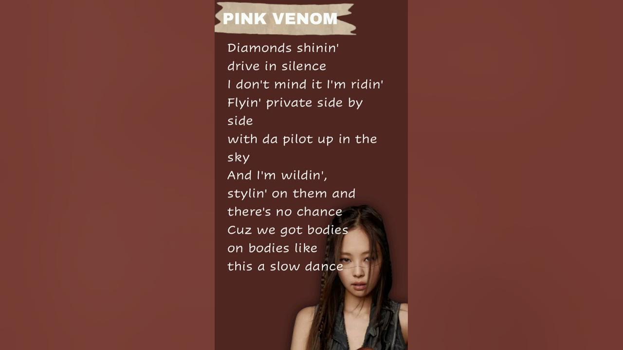BLACKPINK - Pink Venom rap part
