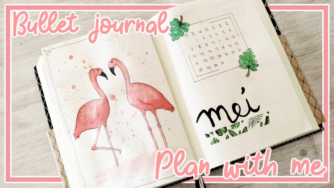 BULLET JOURNAL MEI 2018 || Plan with me (Nederlands)