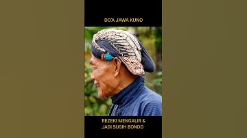 Thumbnail of REZEKI MENGALIR DENGAN DERAS SETIAP HARI, PRAKTEKKAN DOA JAWA KUNO