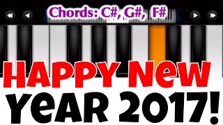 Happy New Year 2018 I Perfect Piano Tutorial | Mobile Piano Songs Notes | App instrumental Happy New Year 2018 I Perfect Piano Tutorial | Mobile Piano Songs Notes | App instrumental