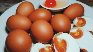 วิธีทำไข่เค็ม(ไข่ไก่)!!ง่ายที่สุด อร่อยเก็บไว้ได้นาน/ตามใจแม่ครัว