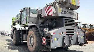 Zoomlion 100 Tons ROUGH CRANE available for sale in Dubai FREEZONE JABAL ALI CONTACT +971506337110