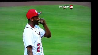 John Wall Worst First Pitch Ever