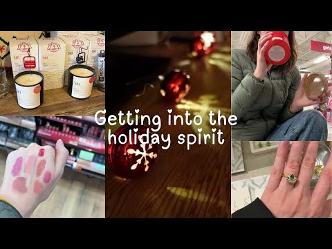 Wedding bands, Xmas decor, and a girls night at TJ Maxx and Ulta