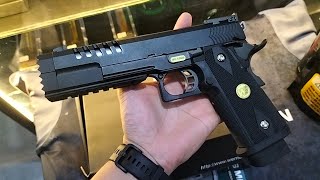 WE 2011 Hi - Capa 5.2 Type K ( Semi Automatic) quick video testing. Unit of Sir Earl John #airsoft