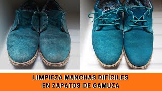 desenterrar toxicidad Prefacio Cómo limpiar zapatos de gamuza | Cómo limpiar gamuza | COMPROBADO!!! -  YouTube