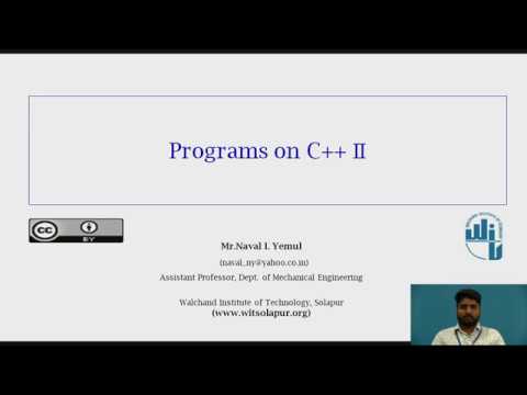 Programing on C++ - ii - YouTube