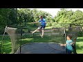 Backyard tricking 1