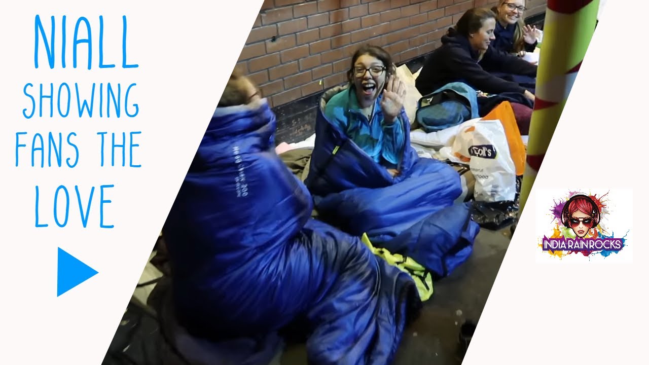 NIALL HORAN || BUYS FANS HOT DRINKS OUTSIDE || FLICKER SESSIONS TOUR #2 LONDON