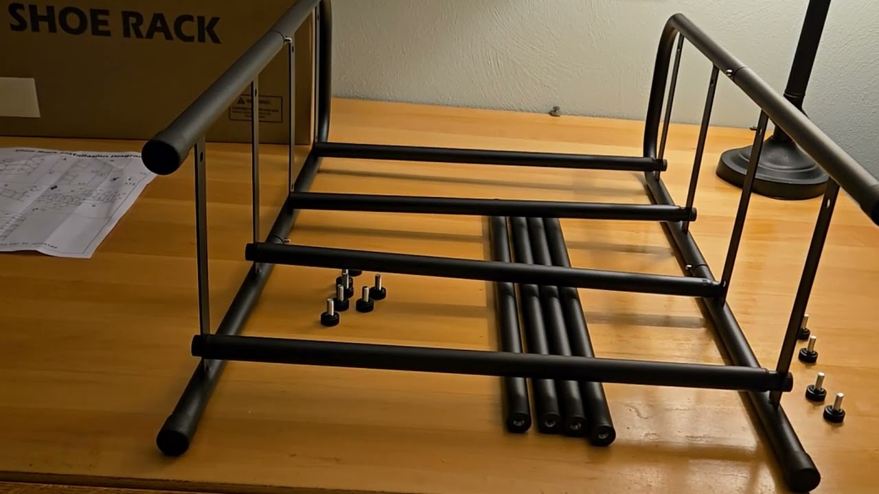 Expandable Shoe Rack - Space-Saving Storage Shelf for Closet