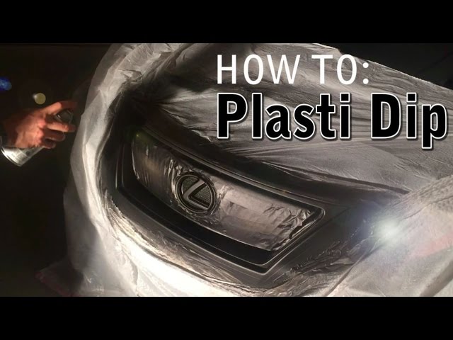 How-to Plasti-Dip Your Lexus in Just a Few Easy Steps – ClubLexus