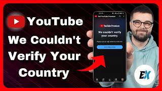 How to Fix We Couldn't Verify Your Country YouTube Premium - Country Verification Failed