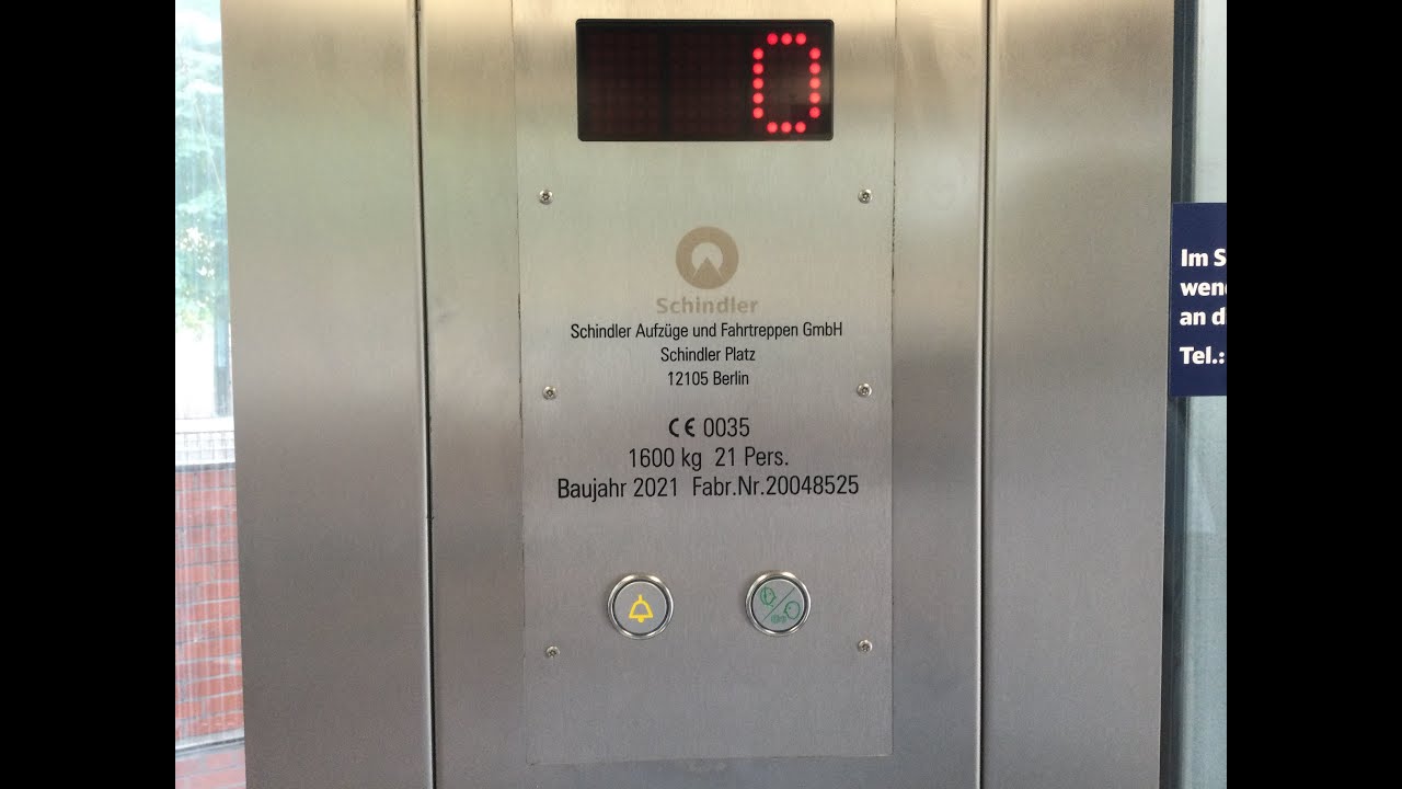 Der Aufzug am S-Bahnhof Dortmund - Lütgendortmund - Erneuter Besuch 2022