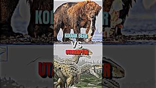 Kodiak Bear Vs Utahraptor #Utahraptor #Grizzlybear #Dinosaur #Trending #Youtubeshorts #Shorts #Trend