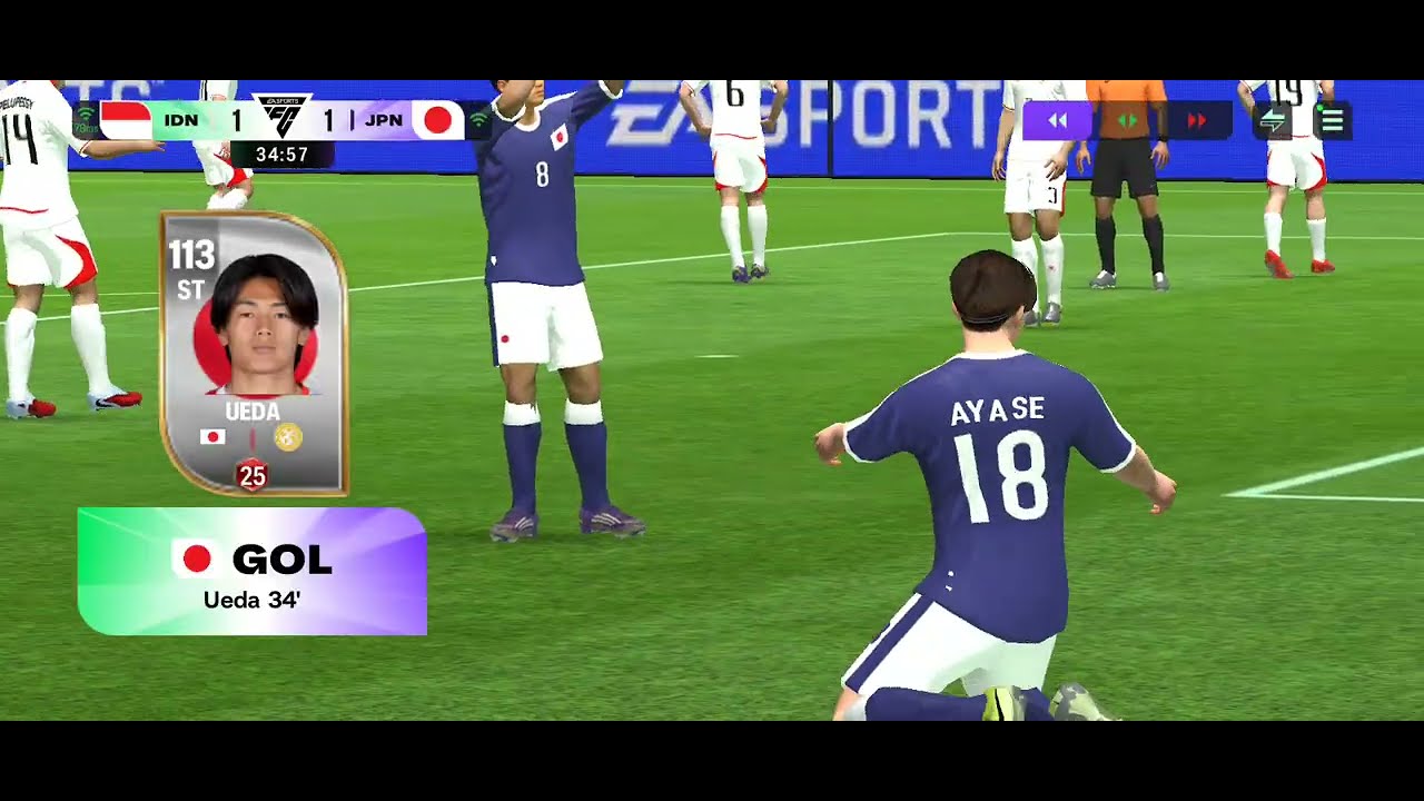 EA Sports FC 26 Mobile Online Gameplay Match Day. by Muhamad Rafi
