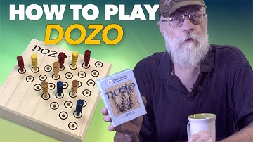 Dozo is a traditional pattern-making board game for 2 or 3 players from Japan.