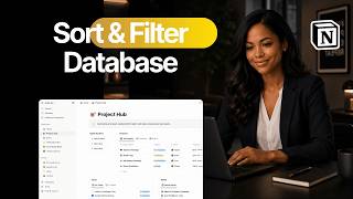 How to Instantly Sort and Organize Any Notion Database