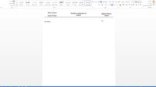 طريقة مبسطة لتعلم تنسيق اسئلة الامتحانات باستخدام برنامج Microsoft office screenshot 4