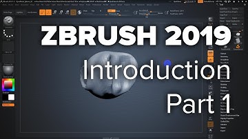 Intro To Zbrush 2019 PART 1