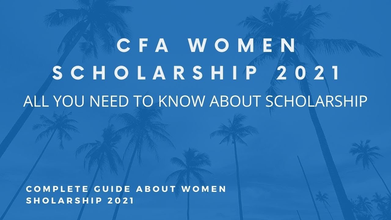 CFA Scholarship How to Apply for CFA Scholarship - ZELL Education