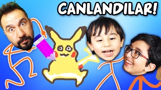 ÇİZDİKLERİMİZ CANLANDI! | Draw a Stickman: EPIC 2