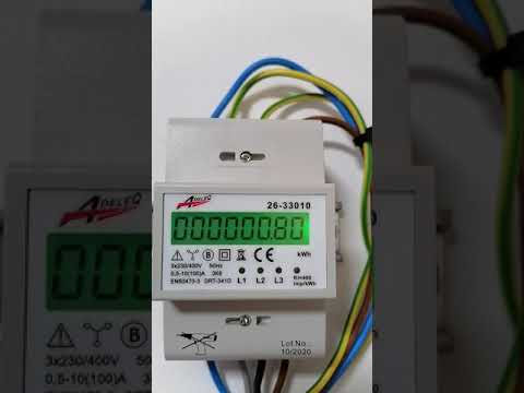 Video: Conectarea unui contor de electricitate trifazat