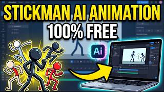 Create Stickman Animations with AI for FREE (No Skills Needed)