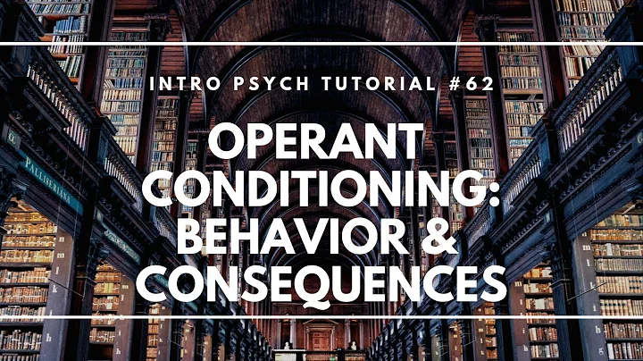 Operant Conditioning: Behavior & Consequences (Intro Psych Tutorial #62)