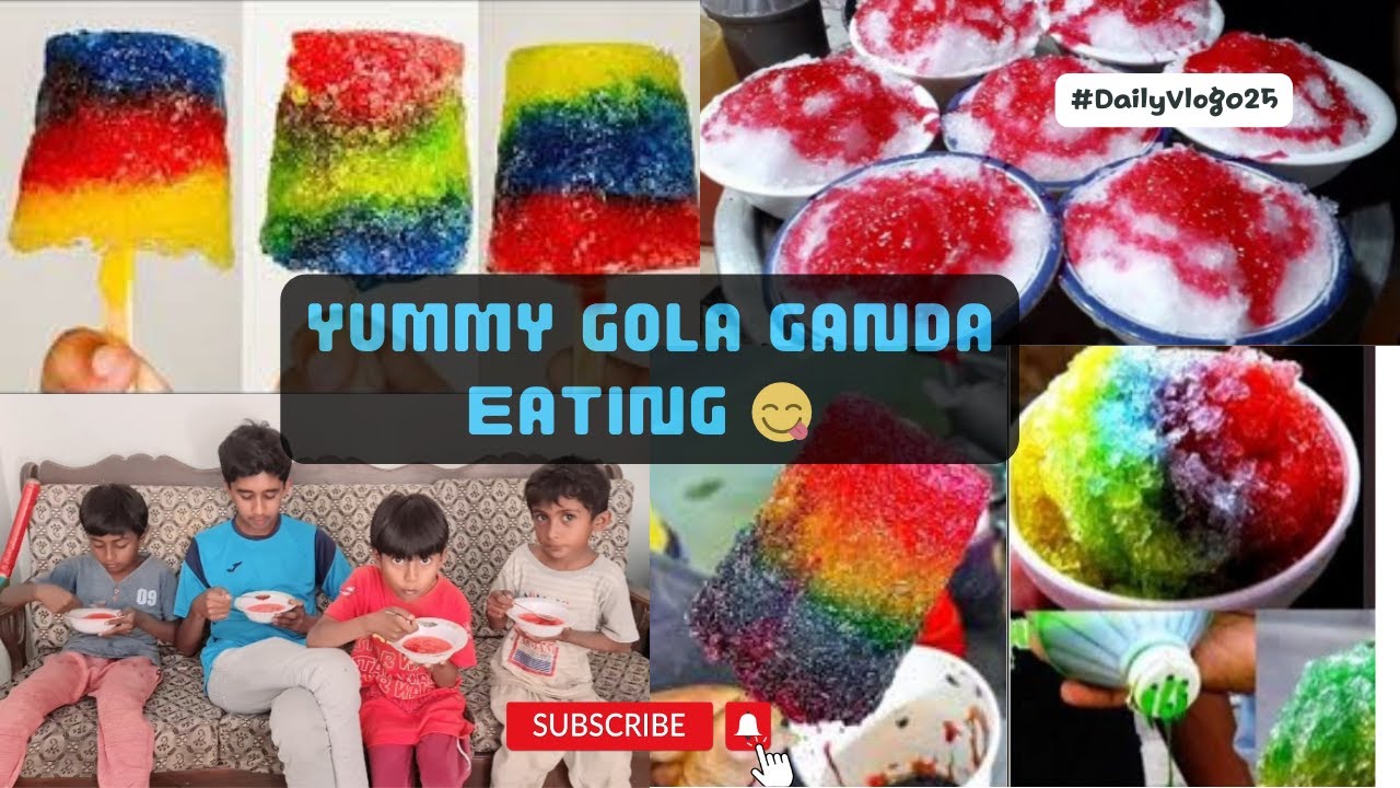 Today we eat (gola ganda), how to make gola ganda at home tips and tricks