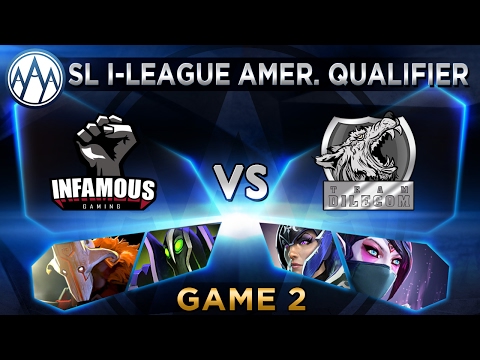 Infamous vs DileCom Game 2 - SL i-League Americas Qualifier - BO2 w/ @Breakycpk @TraLFDota