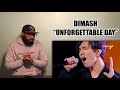 DIMASH “Unforgettable Day” Reaction