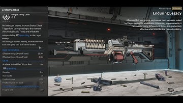 OP Weapon - Enduring Legacy Build | The First Descendant