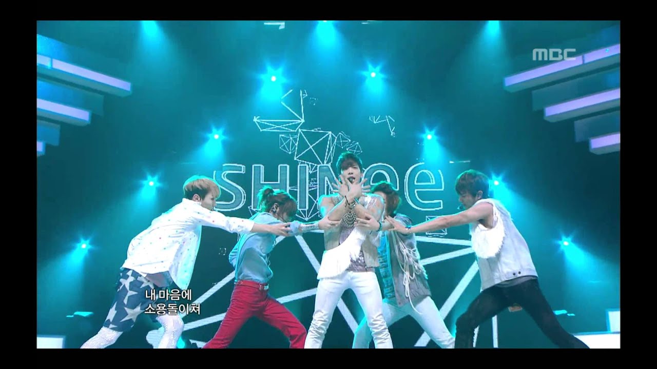 SHINee - Sherlock, 샤이니 - 셜록, Music Core 20120407