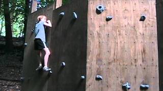 Camp Anglewood - Climbing Wall