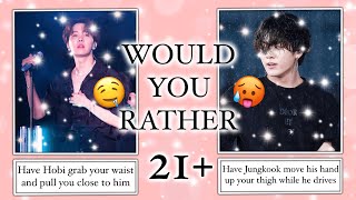 21  BTS Would You Rather {Hard Stans Only}