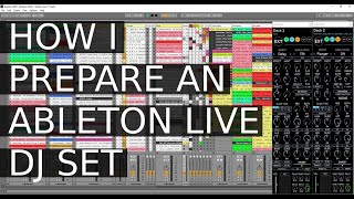 How I Prepare an Ableton Live DJ Set screenshot 1