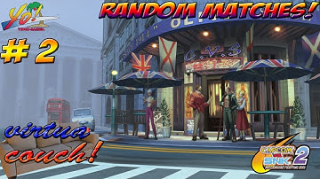 Virtua Couch: Capcom vs SNK 2! Random Pick Matches! Part 2 -YoVideogames