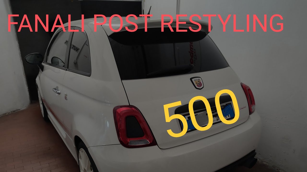 Modifica fari fiat 500 abarth  restyling