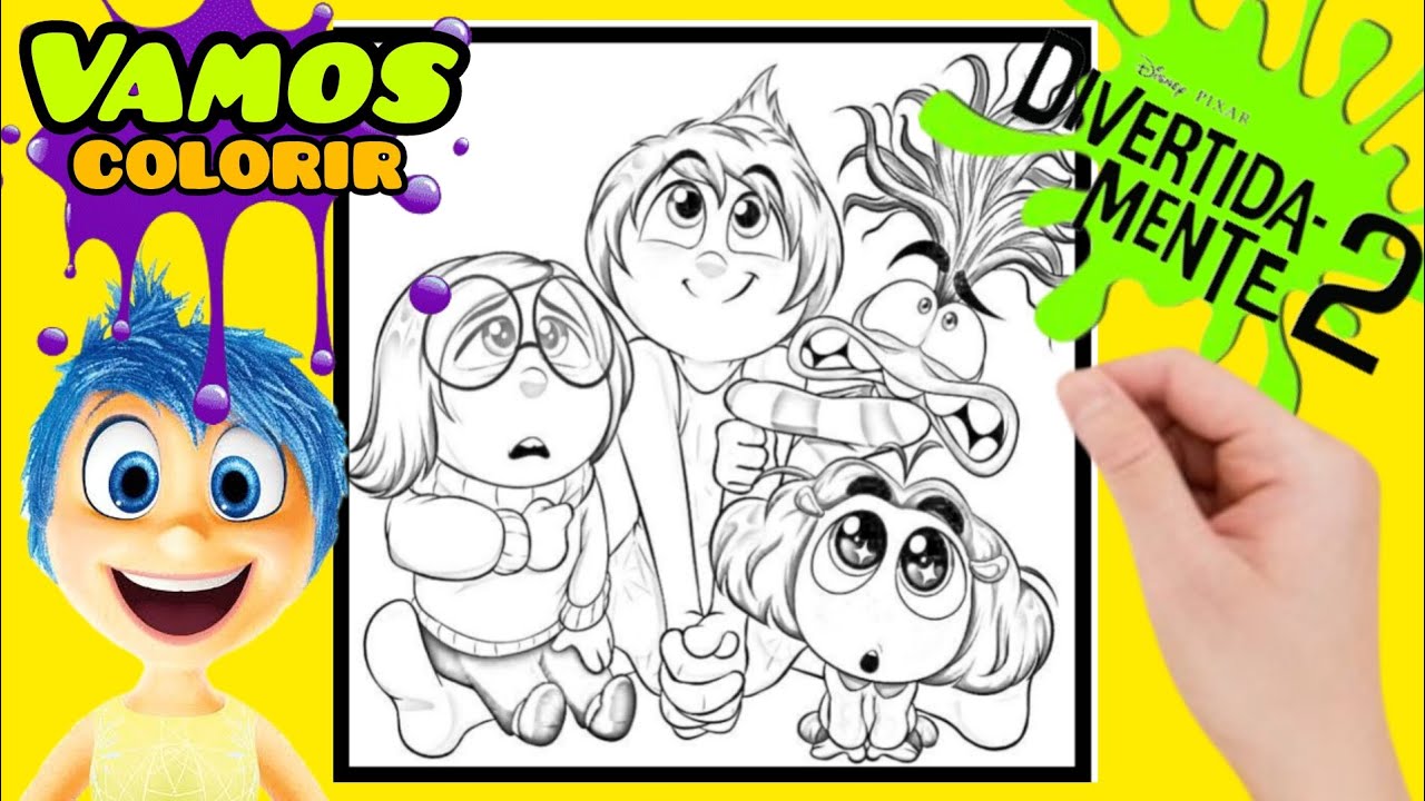 Colorindo Divertidamente 2 Desenho Infantil em Português...# ...