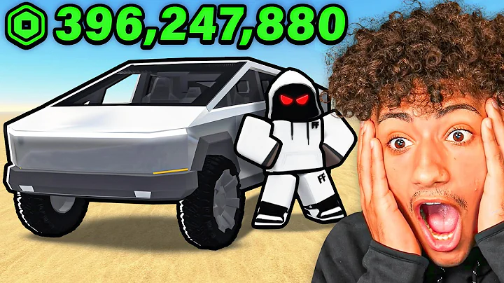 Spending $8,104,172 On The NEW CYBER TRUCK In Roblox Dusty Trip