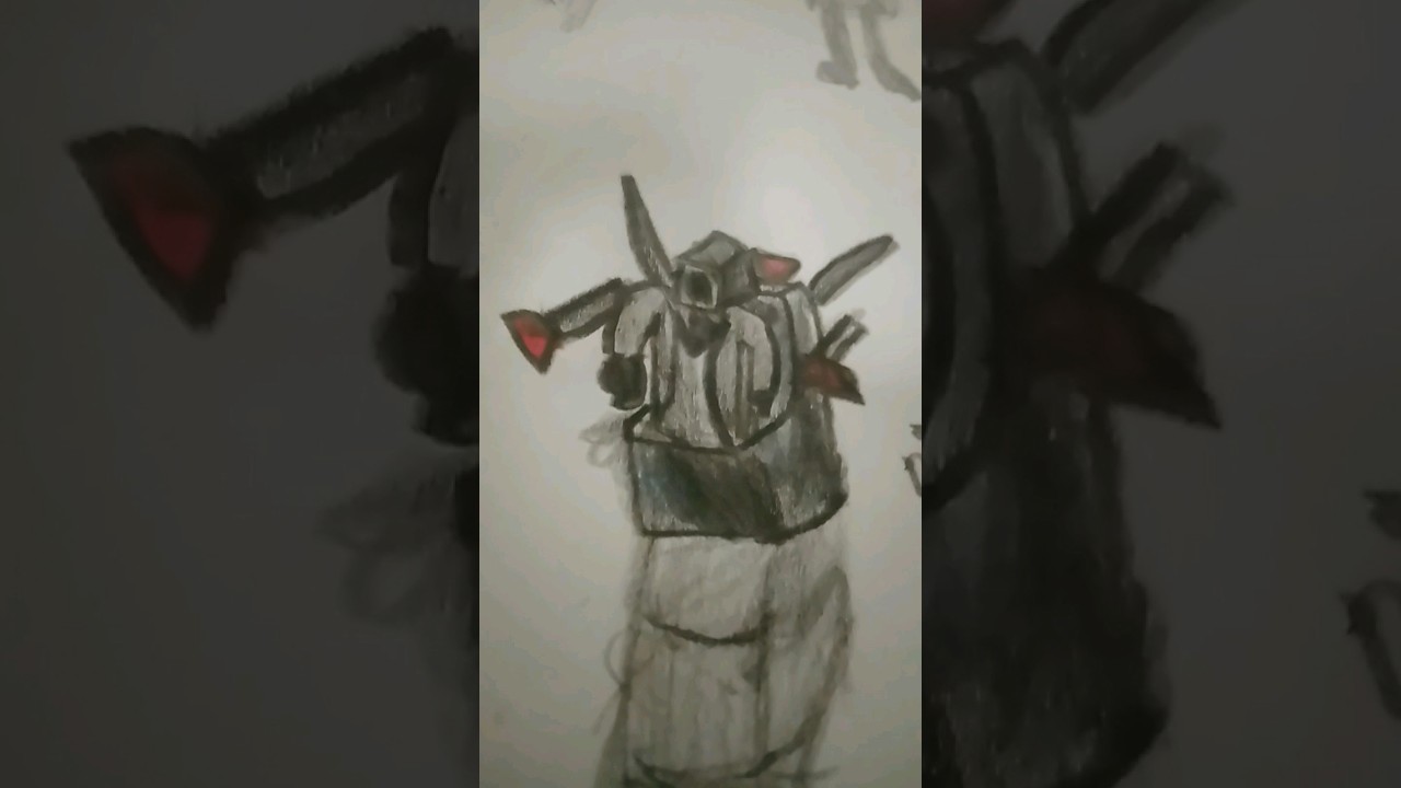 draw Glitch plunger cameraman