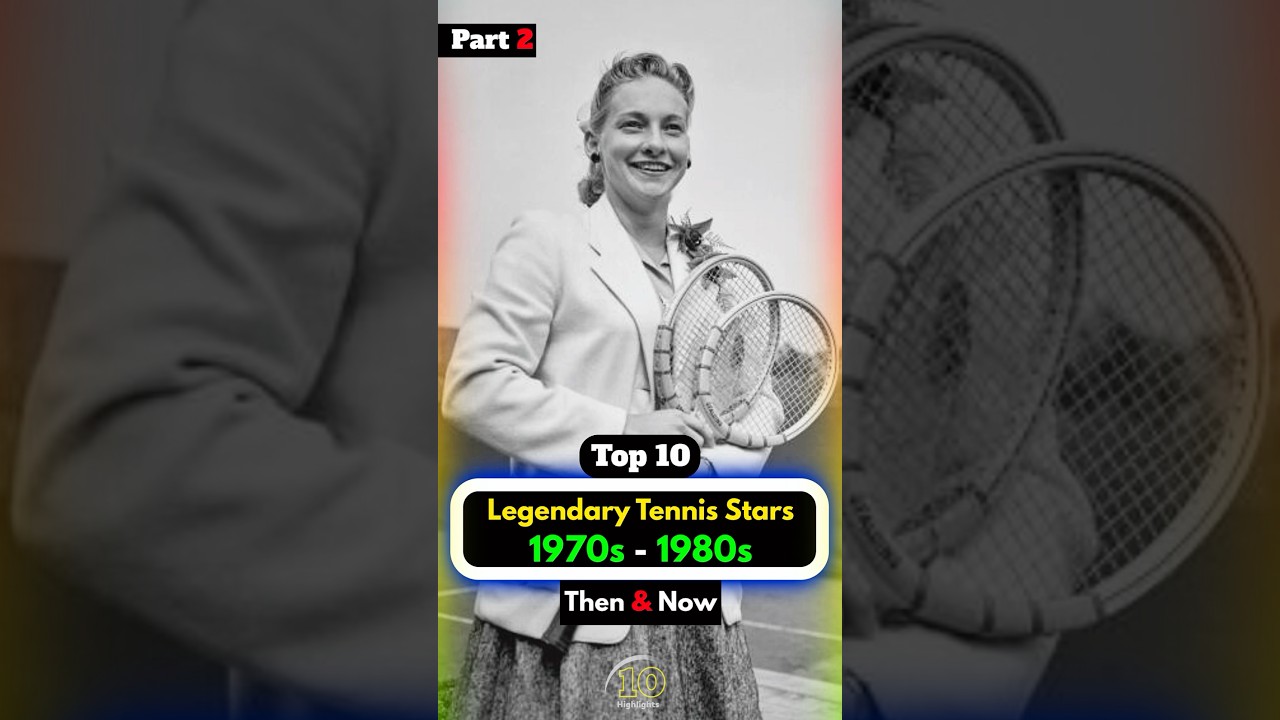 Legendary Tennis Stars of the Golden Years 1970s to 1980s🎾 Part_2 