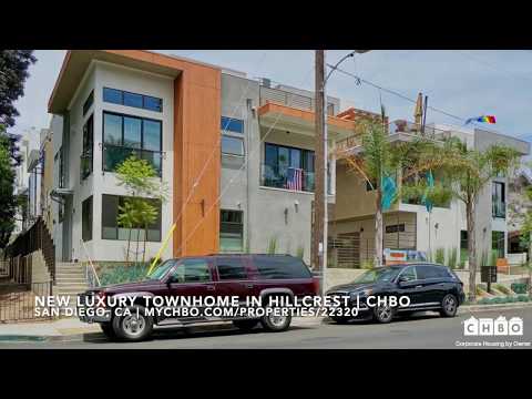 Brand New Luxury Townhouse in Hillcrest | San Diego | CHBO