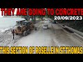 DRONE VIEW OF ROSELLE//THIS SECTION IS GOING TO BE CONCRETE //SOUTHERN COASTAL HIGHWAY IP