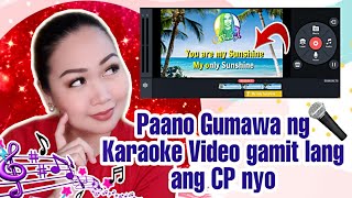 HOW TO MAKE KARAOKE VIDEO USING PHONE ONLY | TAGALOG TUTORIAL screenshot 4